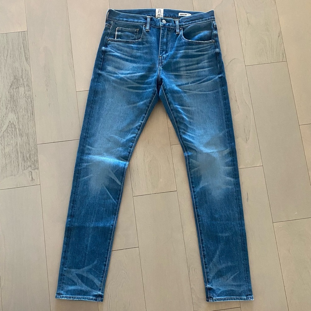 Hiroshi Kato stretch selvedge jeans - Scissors slim tapered fit - Size 32
